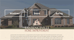 Desktop Screenshot of lawrencevillehomeimp.com