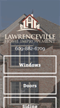 Mobile Screenshot of lawrencevillehomeimp.com